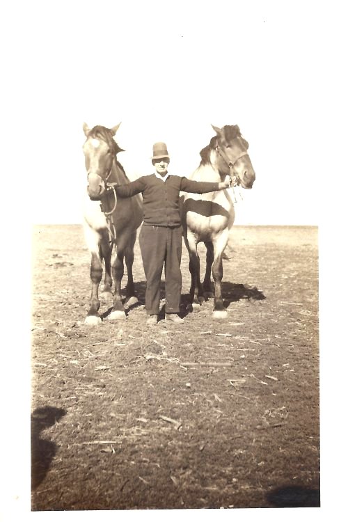 Farm Hand on the Bennett Farm