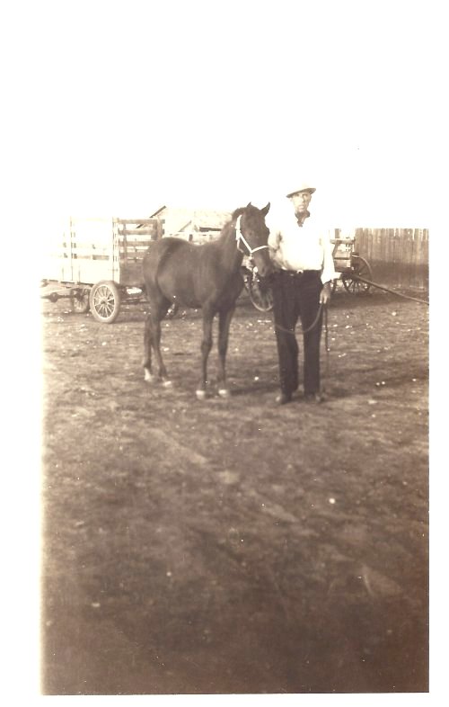 Farm Hand on the Bennett Farm