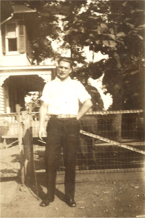 Nicholas Harvey at the Bennett Farrm - 1930