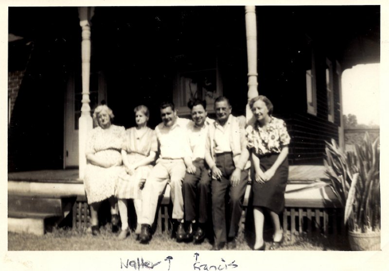 Walter and Francis Bennett with the Ryan Family